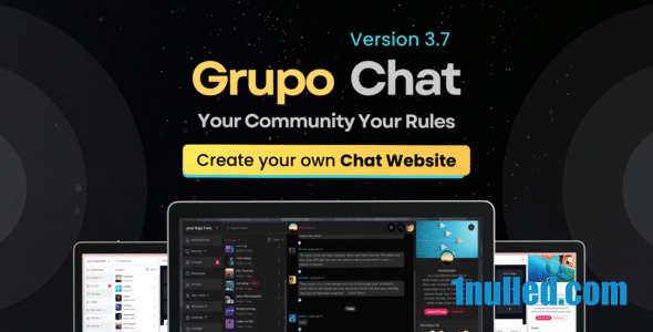 Grupo Chat v3.7 Nulled - Chat Room & Private Chat PHP Script