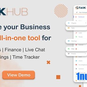 Taskhub v3.0.2 Nulled – Project Management, Finance, CRM Tool
