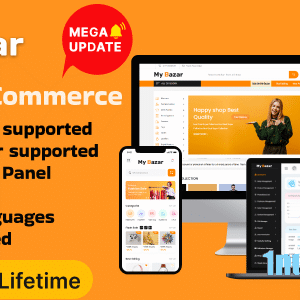 My Bazar v3.5 Nulled – Single & Multivendor Laravel eCommerce Platform
