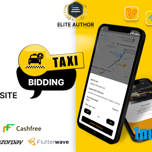 Tagxi Super Bidding Nulled – Taxi + Goods Delivery Complete Solution With Bidding Option – 1 August 2024