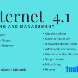 Betternet v4.1 Nulled – ISP Billing with Mikrotik API