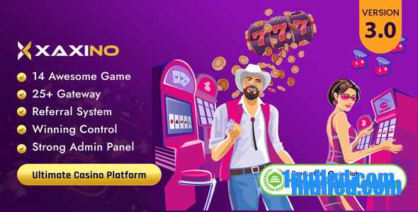 Xaxino v3.0 Nulled - Ultimate Casino Platform