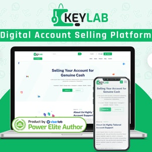 KeyLab v2.0 Nulled – Digital Account Selling Platform