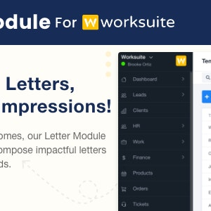 Letter Module for Worksuite CRM v1.0 Free