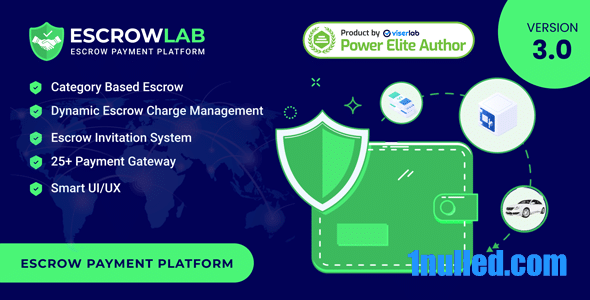 EscrowLab v3.0 Nulled - Escrow Payment Platform