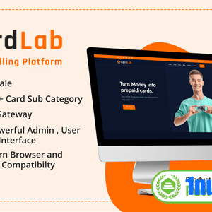 CardLab v2.0 Nulled – Prepaid Card Selling Platform