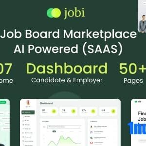 Jobi v1.6 Nulled – Job Board Marketplace – AI Powered (SAAS)