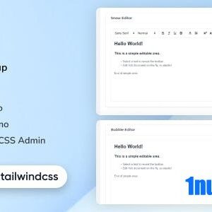 Quillto Nulled – Quilljs Editor Setup HTML Template