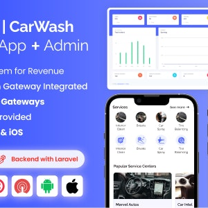 CarQ v2.0.1 Nulled – Car Wash Marketplace SAAS User Flutter App & Laravel Admin Panel
