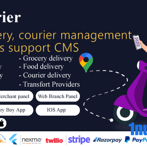 We Courier v1.4 Nulled – Courier and logistics management CMS with Merchant,Delivery app