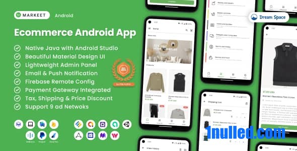 Markeet v5.0 Nulled - Ecommerce Android App