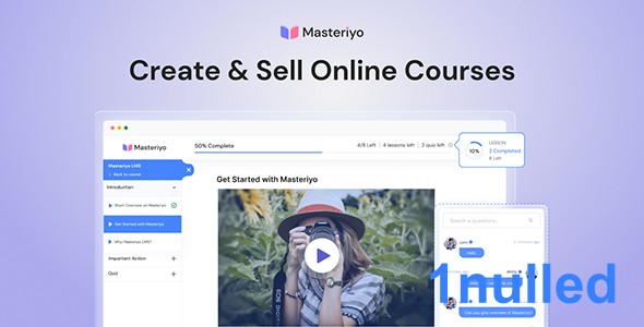 Masteriyo PRO v2.12.3 Nulled - LMS for WordPress