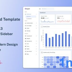 Tapeli Nulled – Responsive Bootstrap 5 Admin UI Kit