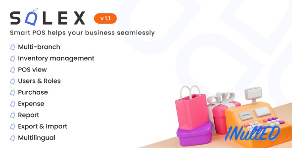 SaleX v1.1 Nulled - POS with Inventory Management