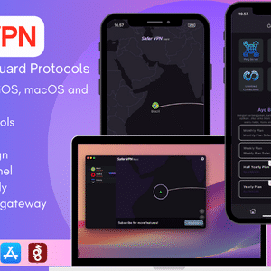 Safer VPN v2.0.4 Nulled – Cross-Platform WireGuard Flutter