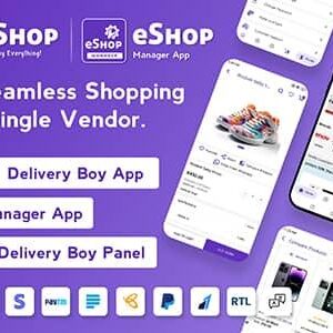 eShop v4.3.0 Nulled – eCommerce Single Vendor App