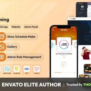 AdRadio v1.2.0 Nulled – Live Radio Streaming Website and Apps with Admin Panel