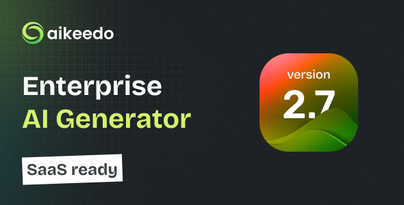 Aikeedo AI v2.7.2 Nulled - SAAS - OpenAI - AI Chat, Content, Image, Voice, Code