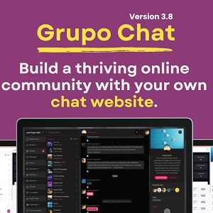 Grupo Chat v3.8 Nulled – Chat Room & Private Chat PHP Script