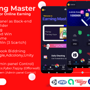 Earning Master v1.0.5 Nulled – Android Rewards Earning App With Admin Panel