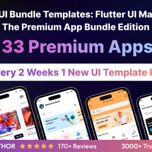 Flutter UI Bundle templates v1.22 Nulled – Flutter UI Master Kit