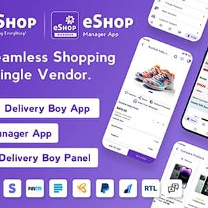 eShop v4.4.0 Nulled – eCommerce Single Vendor App