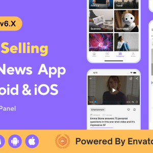 News Hour v6.0.1 Nulled – Flutter News App for Android & iOS with Admin Panel