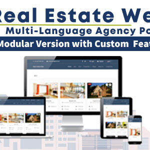 Real Estate Web v3.7 Nulled – with Agency Portal and Multi-Language Management System