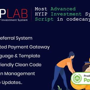 HYIPLAB v5.3 Nulled – Complete HYIP Investment System