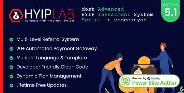 HYIPLAB v5.1 Nulled - Complete HYIP Investment System