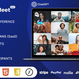 JupiterMeet Pro v1.8.2 Nulled – White Label Video Conference