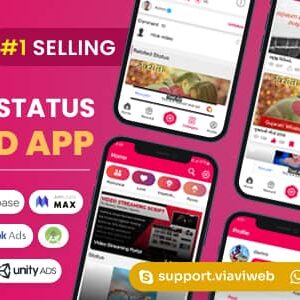 Android Status App With Reward Point (Lucky Wheel, Video, GIF, Quotes & Image) v14.0 Free