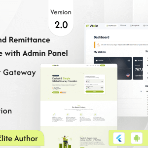 Waiz v1.0 Nulled – Digital Wallet and Remittance App and Website with Admin Panel