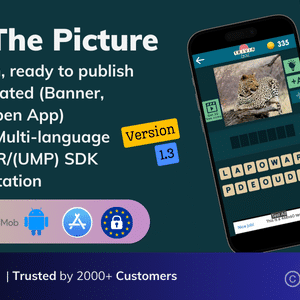 Guess The Picture v1.3 (Unity Game + Android + iOS + AdMob) Free