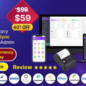 POS SAAS v4.8 Nulled – Flutter POS Billing Inventory Software with HRM App+Web+Super Admin