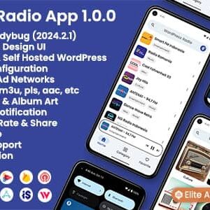 WordPress Radio App v1.0 Nulled – WordPress API