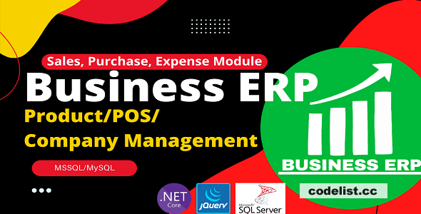 Business ERP Solution/Product/POS/Company Management v3.0.0 Free