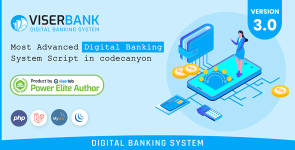 ViserBank v3.0 Nulled - Digital Banking System