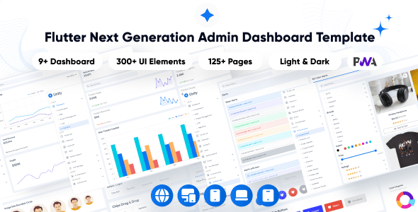 Unity v1.0 Nulled - Multipurpose Admin & Dashboard Template