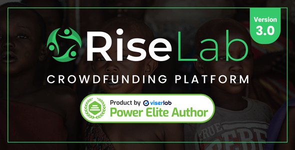 RiseLab v3.0 Nulled - Crowdfunding Platform