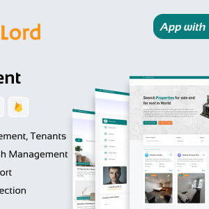Onest Landlord Nulled – Property Management – Apartment, Rent Collection, Tenant and Invoice Bill laravel script