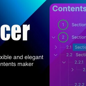 Tocer v4.1.0 Nulled – table of contents maker WordPress plugin (formerly Fixed Toc)