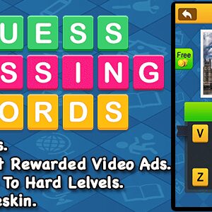 Word Guessing Game for Kids + Guess Missing Word Game + Android Games Nulled – 25 November 2024