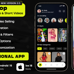 Era Shop v2.0.0 Nulled – Live Streaming, Short Video based E-commerce Store Multi Vender