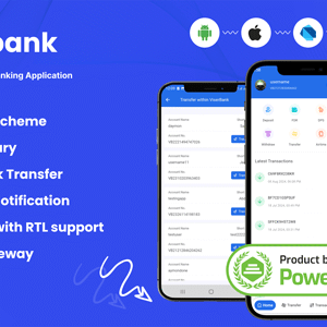 ViserBank v2.0 Nulled – Cross Platform Internet Banking Application