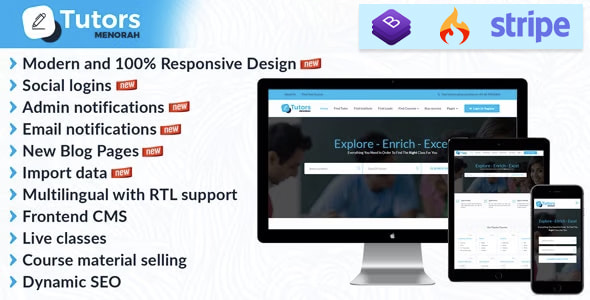 MenorahDirectory v4.0 Nulled - Online Video Classes Tutoring Script