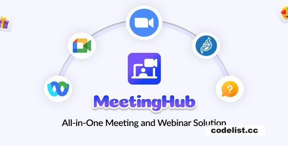 MeetingHub Pro v1.5.3 Nulled - Meeting & Webinar Solution for WordPress