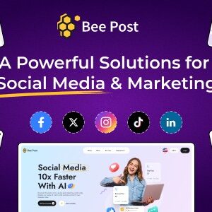 BeePost v1.1 Nulled – AI Social Media Management & Content Creation SaaS with Subscription System