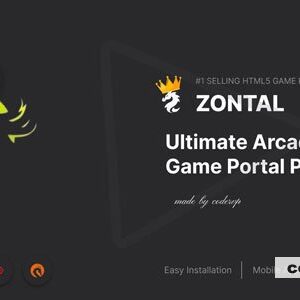Zontal v3.0 Nulled – Arcade HTML 5 Game Portal PHP Script
