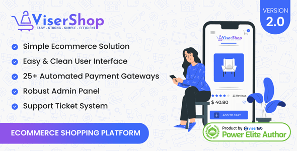 ViserShop v2.0 Nulled - eCommerce Shopping Platform